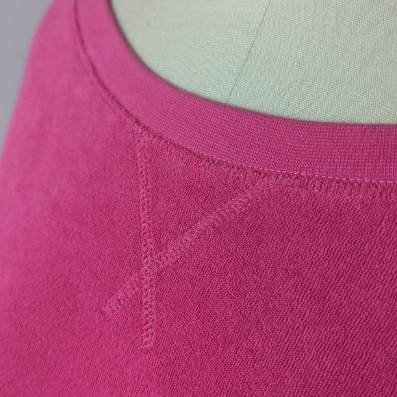 Hot Pink Y2K velour Juicy sweater M - Picture 9 of 9
